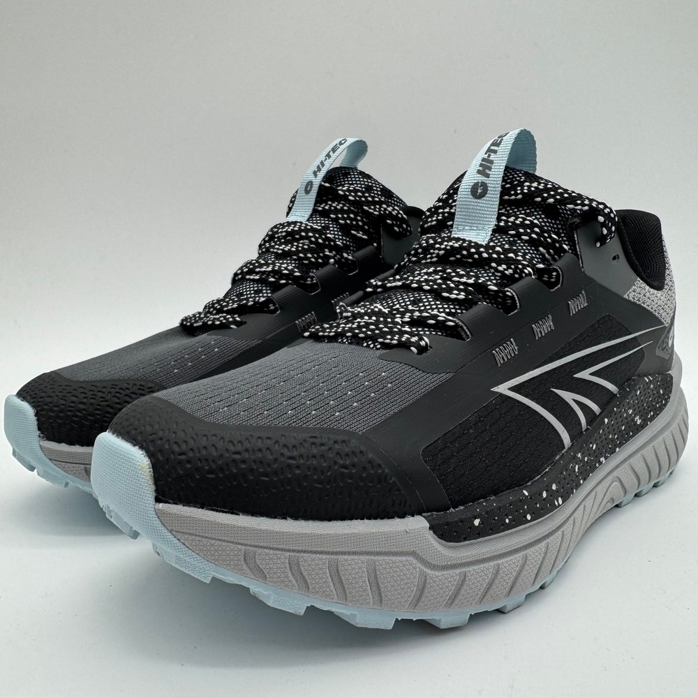 Hi-Tec Women's Size 9 Black Gray Trail Running Hiking Shoes